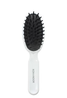 Щетка массажная с коническими зубчиками для мокрых волос SPAZZOLA PNEUMATICA CONIKA - Professionale - White