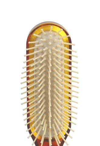 Щетка массажная прямоугольная большая для волос Spazzola Pneumatica (KOH-I-NOOR)