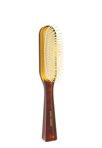 Щетка массажная прямоугольная большая для волос Spazzola Pneumatica (KOH-I-NOOR)