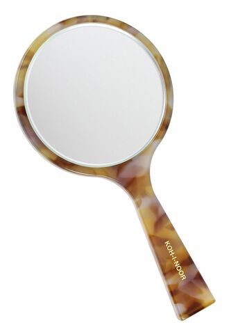 Зеркало с ручкой премиум Specchio Piano Con Manico Luxury - Honey (KOH-I-NOOR)
