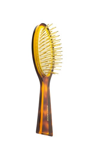 Щетка массажная для волос с металлическими зубчиками овальная средняя Spazzola Pneumatica (KOH-I-NOOR)